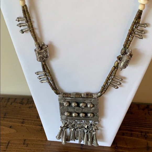 Handcrafted, artistic, silver necklace - Picture 12 of 13